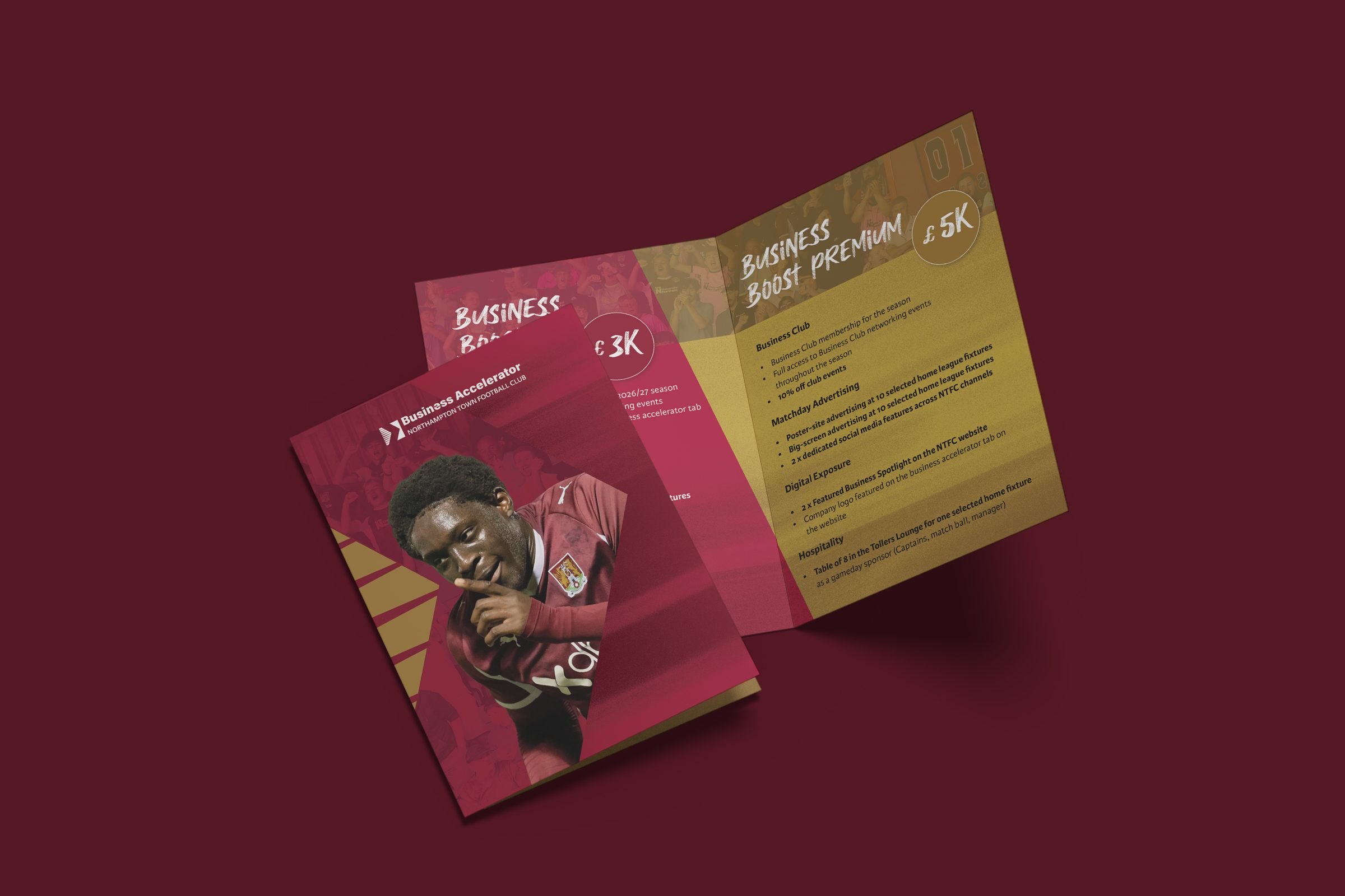 Northampton Town FC Business Accelerator brochure